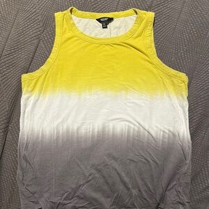Simply Vera Vera Wang Yellow Tank Top